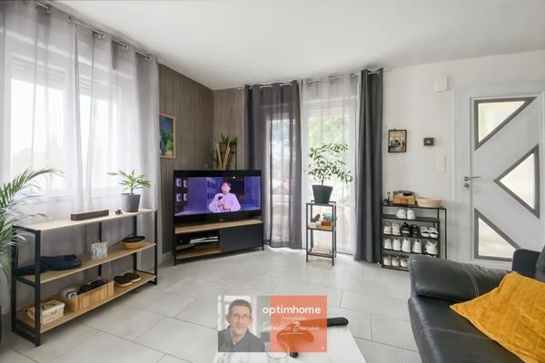 CHOISEY – Maison familiale avec 4 chambres, bureau, garage et jardin