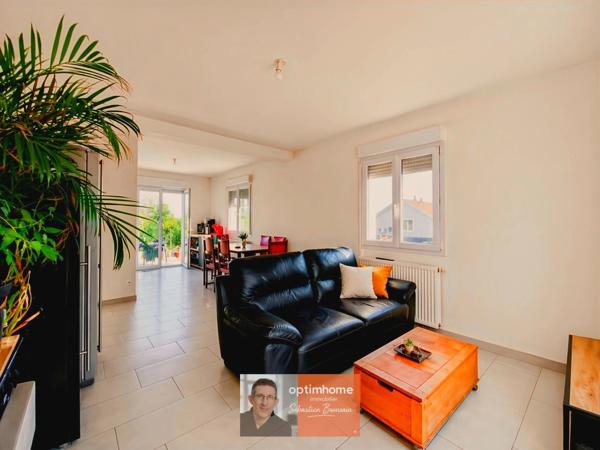 CHOISEY – Maison familiale avec 4 chambres, bureau, garage et jardin