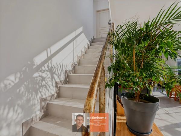CHOISEY – Maison familiale avec 4 chambres, bureau, garage et jardin