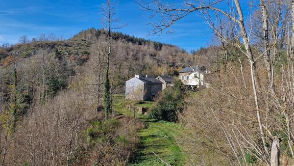 Maison avec dépendances sur terrain de 3,2 ha