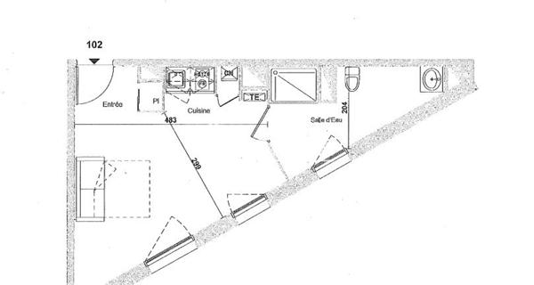 Location Studio 29 m² - Chennevières-sur-marne 94430