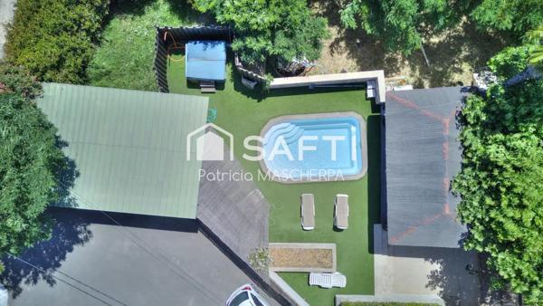 FREJUS JOLIE VILLA 3 CHAMBRES AVEC PISCINE POOL HOUSE ET JARDIN