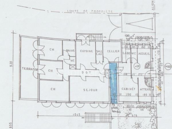 Immeuble mixte 193 m² avec cabinet indépendant – Quartier résidentiel à 10 min de l’océan SAINT JEAN DE LUZ (64)