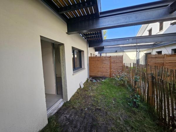 Appartement T3 rdc avec jardin