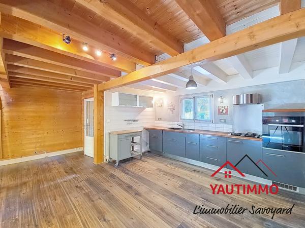 Lucinges (74380) Chalet ossature bois 2 chambres avec terrasses – Lucinges proche Genève