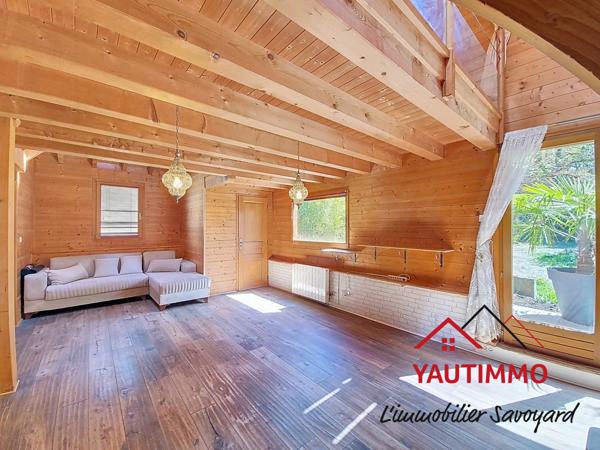 Lucinges (74380) Chalet ossature bois 2 chambres avec terrasses – Lucinges proche Genève