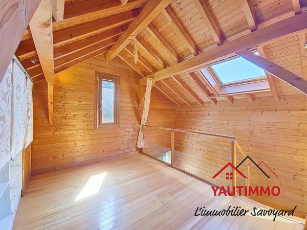 Lucinges (74380) Chalet ossature bois 2 chambres avec terrasses – Lucinges proche Genève