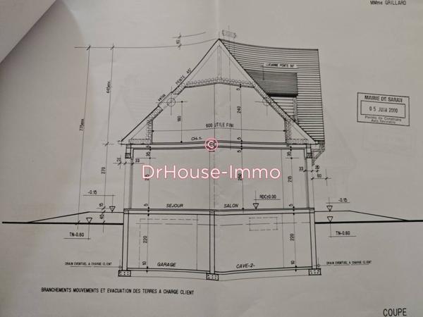 Maison à vendre 6 pièces de 130 m²