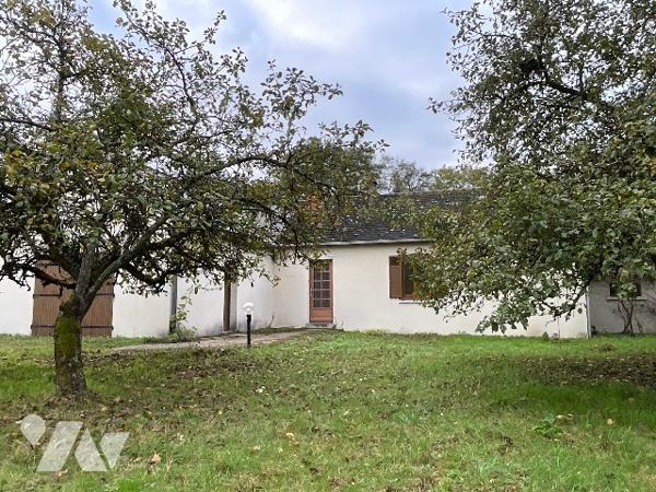 CELLETTES (41120) Maison de plain-pied 90 m² - jardin arboré