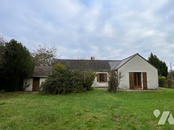 CELLETTES (41120) Maison de plain-pied 90 m² - jardin arboré