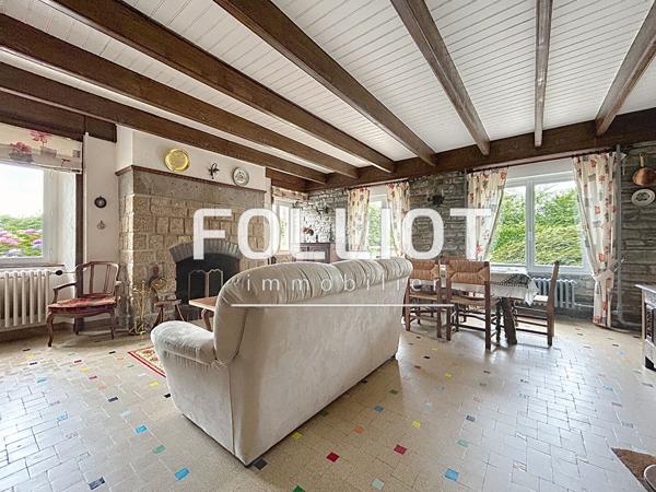 Maison à vendre à Beauchamps - 7 pièces, 145 m², terrain 1843 m²