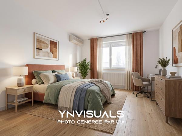 Bischheim (67800) À vendre – Appartement 3 pièces 75,37 m² avec grand balcon – Bischheim