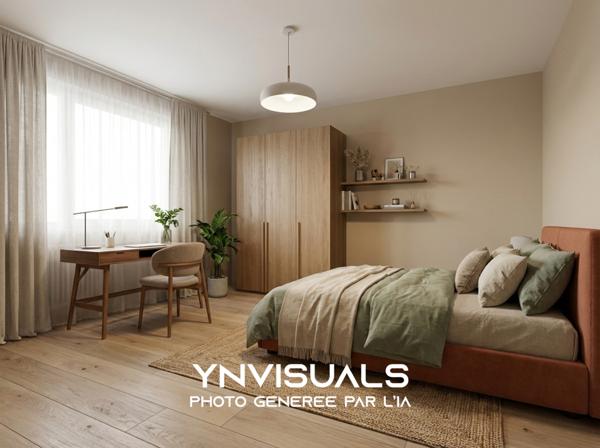 Bischheim (67800) À vendre – Appartement 3 pièces 75,37 m² avec grand balcon – Bischheim