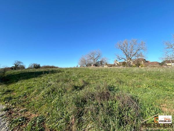 Terrain à bâtir viabilisé 1 223m²