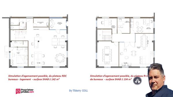 MURS COMMERCIAUX ou INDUSTRIEL ENTREPOT - CHAVANOZ - 578 m2