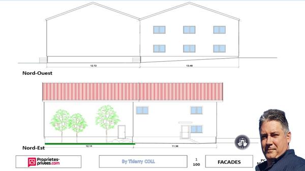 MURS COMMERCIAUX ou INDUSTRIEL ENTREPOT - CHAVANOZ - 578 m2