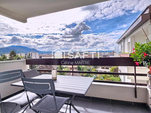 T4 - Duplex lumineux avec vue montagnes