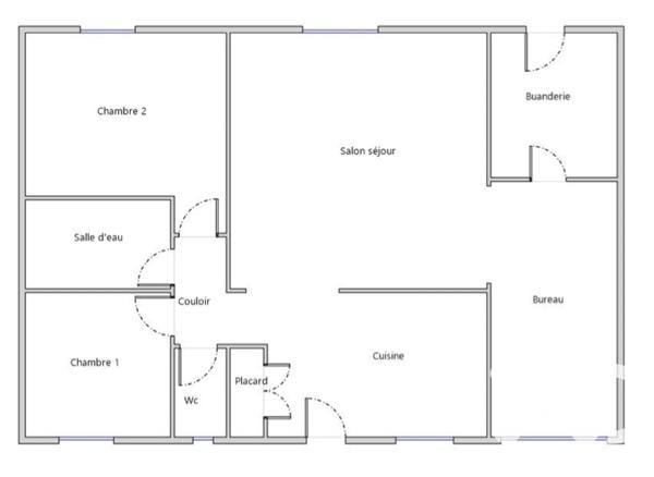 Maison à vendre 4 pièces 81 m² Chambray-lès-Tours