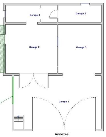 Maison avec une dépendance, sur 7 ares