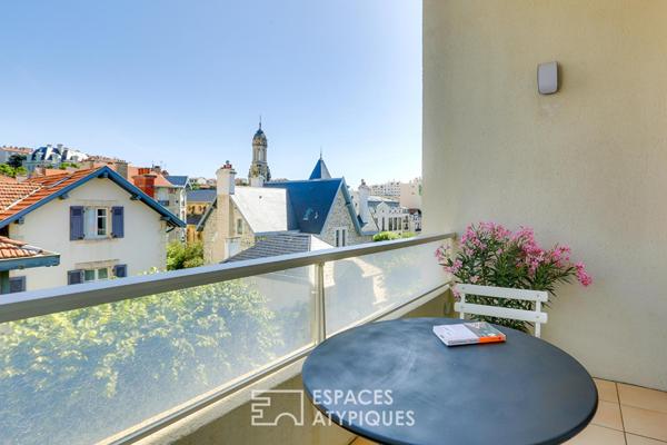Entre ville et océan, appartement lumineux avec terrasse à Saint-Charles
