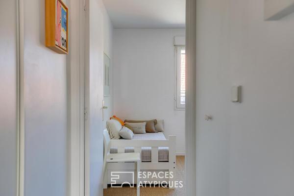 Entre ville et océan, appartement lumineux avec terrasse à Saint-Charles