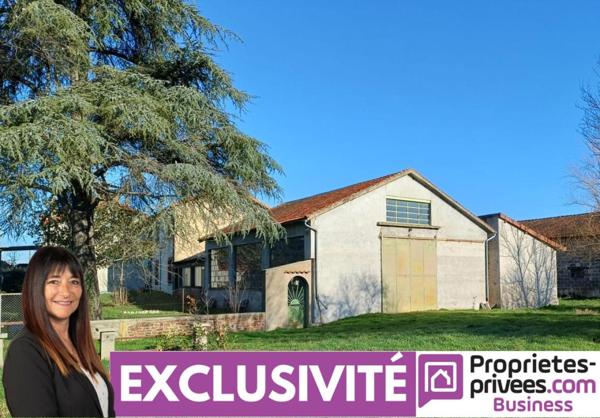 COMMELLE VERNAY - Local d'activité 130 m² avec 1500 m² de terrain
