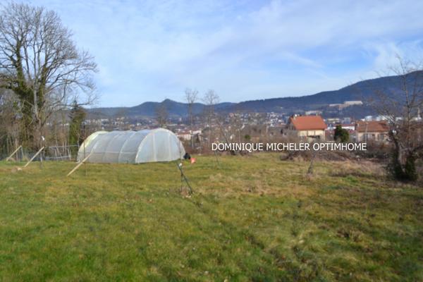 Terrain de 1 800 m² avec vue proche centre ville SAINT DIE DES VOSGES (88)