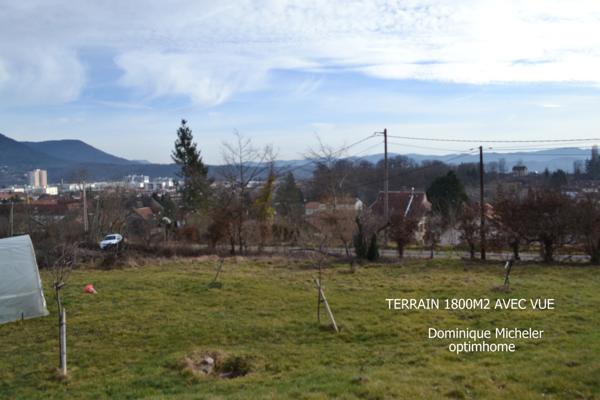 Terrain de 1 800 m² avec vue proche centre ville SAINT DIE DES VOSGES (88)