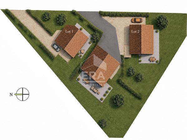 Terrain Groisy 437 m2