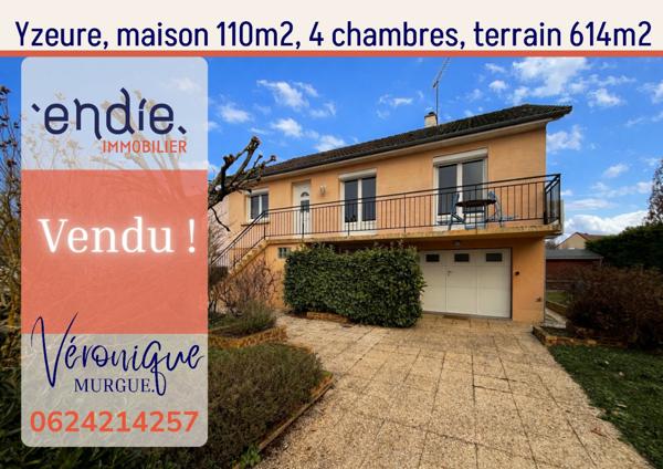 Maison individuelle 4 chambres, Terrain clos 550 m2, Veronique Murgue, endie immobilier