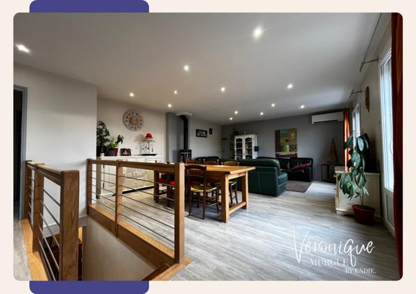 Maison individuelle 4 chambres, Terrain clos 550 m2, Veronique Murgue, endie immobilier