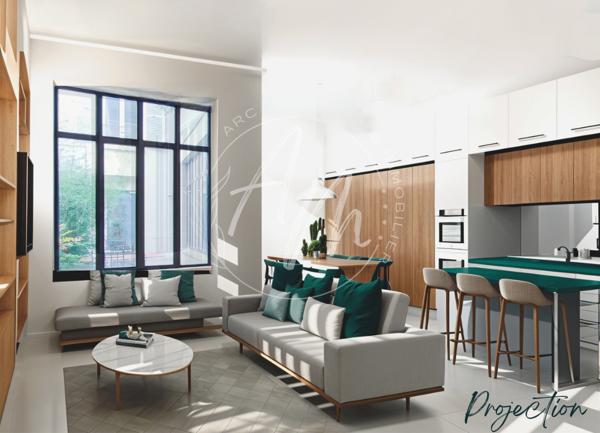 Appartement 1 pièce - 50 m² Exclusivité efficity