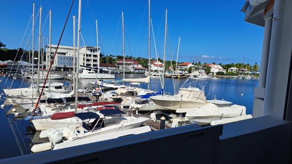 Studio raffiné avec vue imprenable sur le port de Saint-François