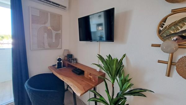 Studio raffiné avec vue imprenable sur le port de Saint-François