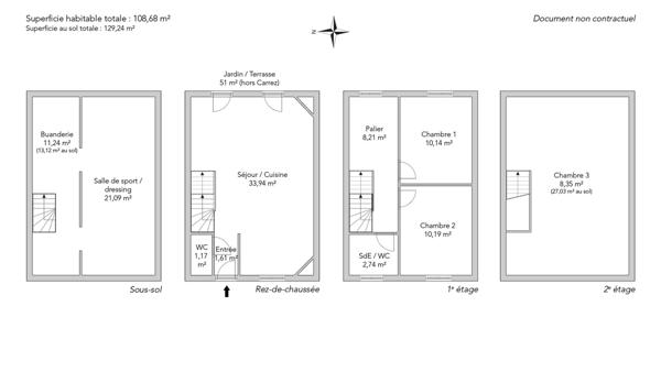 Maison Colombes - PETITE GARENNE