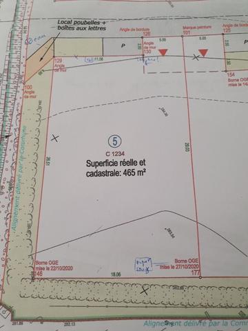 Exclusif : Terrain 465 m² viabilisé , libre constructeur, sur Panossas