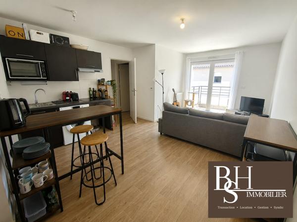 Appartement 3 pièces de 49,18m² avec parking et balcon