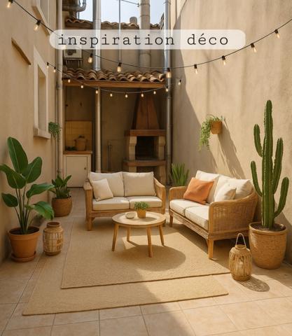 Maison de village de type 6 , terrasse et garage