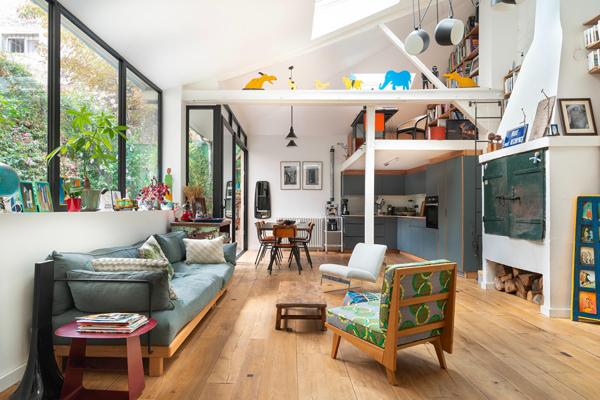 Maison réinventée avec jardin confidentiel à Faidherbe (quartier Ste Marguerite)