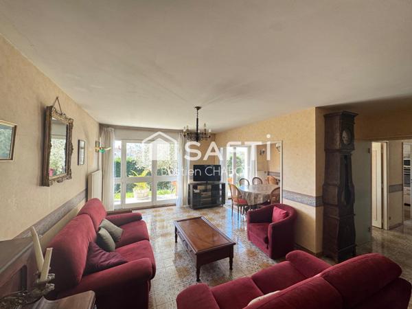 Maison de plain-pied de 118 m² proche du tram