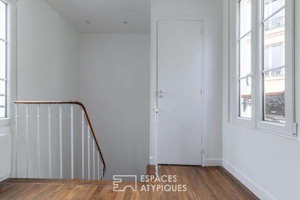 Dernier étage de charme refait par architecte
