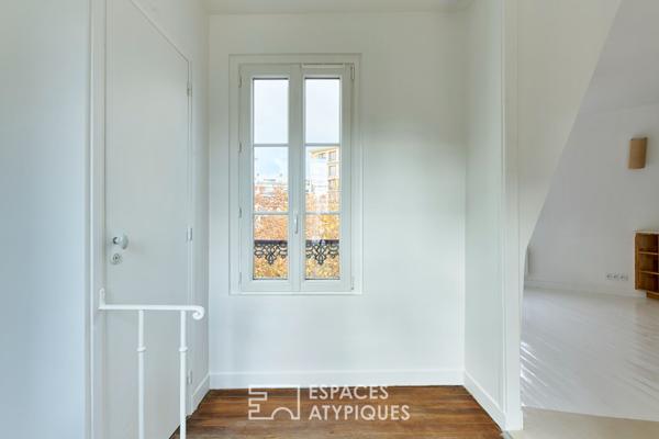 Dernier étage de charme refait par architecte