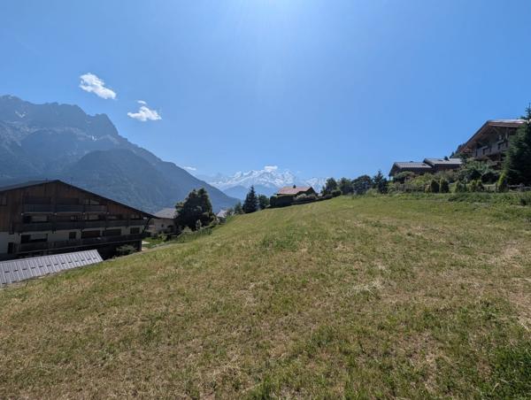 TERRAIN VIABILISE AVEC PERMIS DE CONSTRUIRE – SALLANCHES