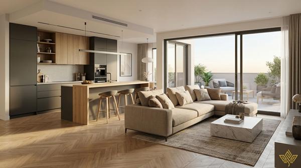 FLORANGE APPARTEMENT NEUF T3 AVEC GRANDE TERRASSE de 13,23m2 et garage