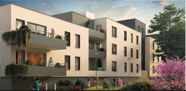 FLORANGE APPARTEMENT NEUF T3 AVEC GRANDE TERRASSE de 13,23m2 et garage