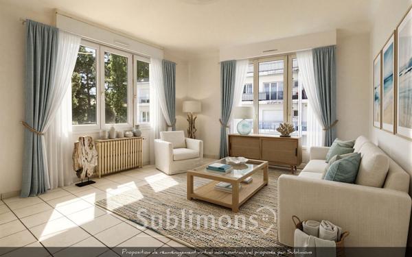 Appartement 3 pièces 62 m²