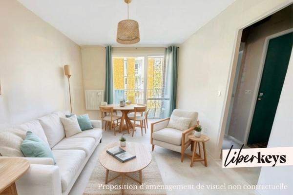 Studio 32 m2 - balcon - parking 