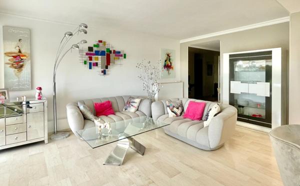 Appartement à vendre 3 pièces dans résidence de prestige à CANNES (06) avec échappée mer