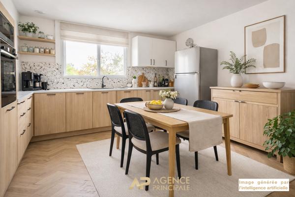 Maison Périgny centre - 3 chambres - 90 m² + 40 m² aménageables - Terrain 574 m² 345 000 € **  - Référence  MR717D