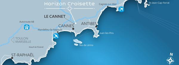 VUE MER , T5 de 157,50 M2 , sur les hauteurs du Cannet